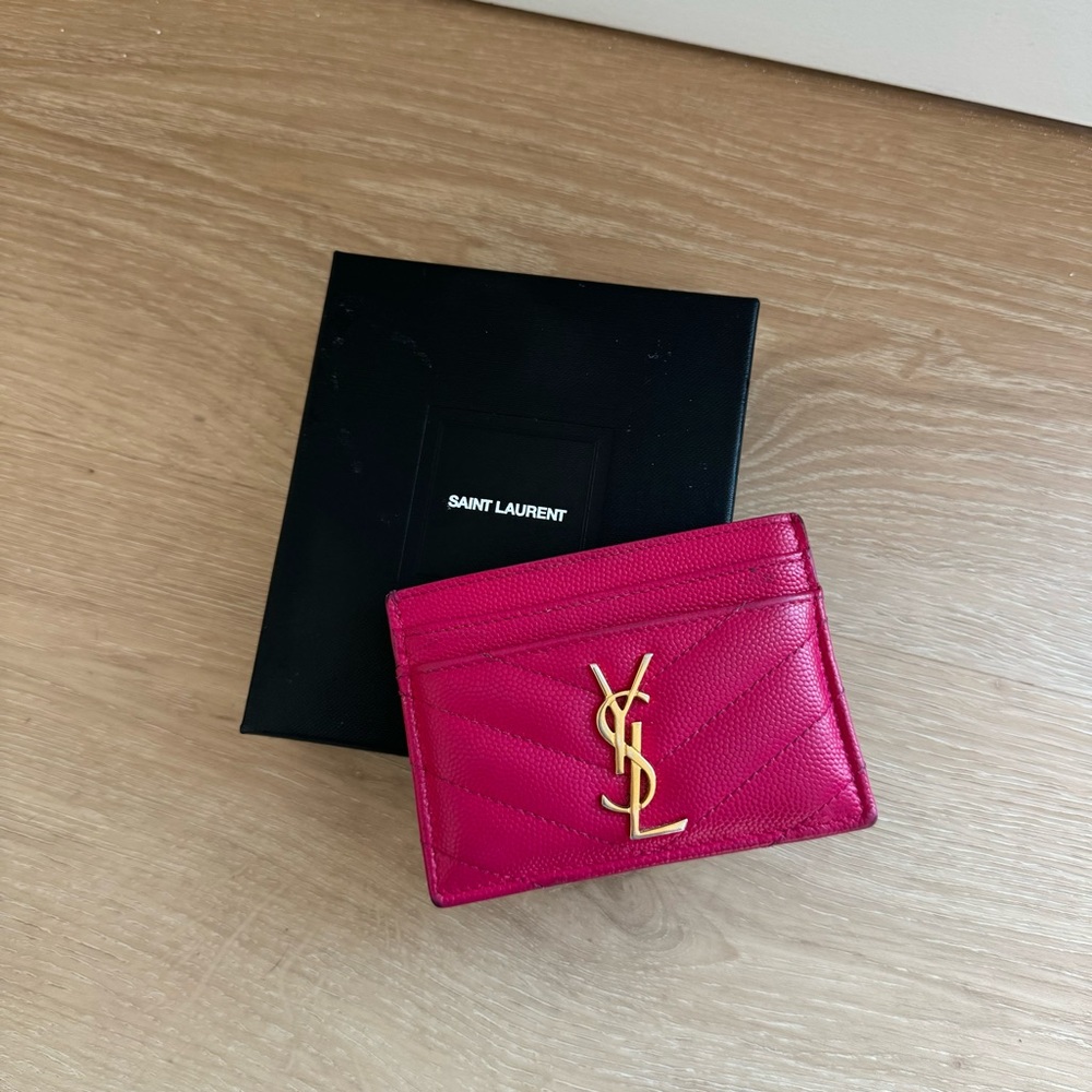 YSL Saint Laurent Credit Card Holder - Picture 4 of 6
